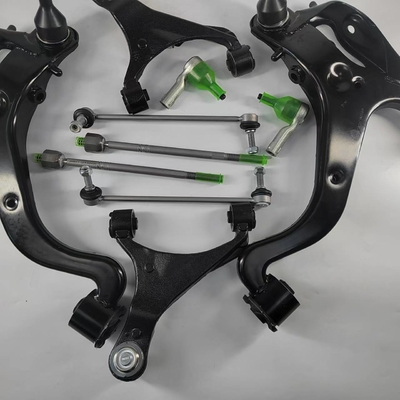 جهاز التحكم في التعليق الهوائي الأمامي والخلفي الذراع والكرة المشتركة 16 PCS لـ Land Rover Range Rover Sport L320 L319 Discovery 3&4 2005-2009.