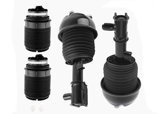 A2123204325 A2123204425 تعليق الهواء الأمامي مؤديات الصدمة + كيس الربيع الهوائي الخلفي لشركة مرسيدس بنز E-Class W212 W218 AWD 4 MATIC